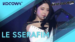 LE SSERAFIM - INTRO + CRAZY | 2024 SBS Gayo Daejeon | KOCOWA+