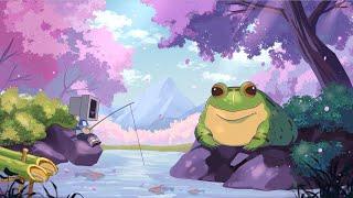 peaceful spring day  calm your anxiety, relaxing music - lofi hip hop mix - aesthetic lofi