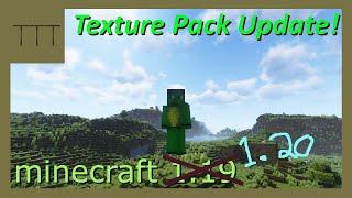 Unexpected Texture Pack Update Minecraft 1.20+