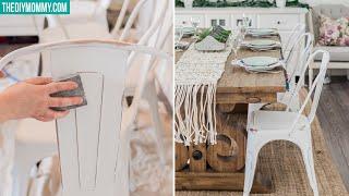 How to Chalk Style Paint and Distress Furniture