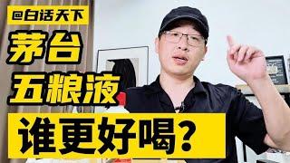 #茅台 VS #五粮液，你觉得谁更好喝？#中国白酒 #贵州茅台 【白话天下】