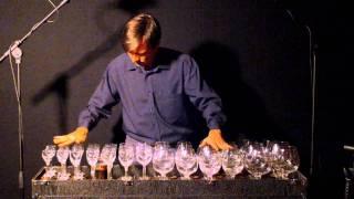 The Blue Danube Waltz on glass harp