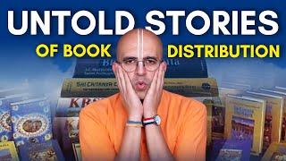 Untold Stories of Book Distribution || HG Amogh Lila Prabhu