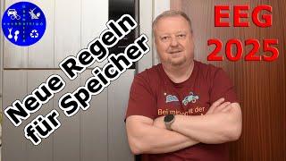 EEG 2025: Neue Regeln für Stromspeicher - Regelung bei Negativpreisen