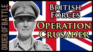 The British Order of Battle for Operation Crusader 1941-42 WW2