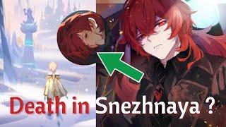 SNEZHNAYA LOCATION REVEALED & DILUC TRAVELS TO SNEZHNAYA - GENSHIN IMPACT LORE