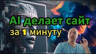 ИИ делает дизайн сайта ЗА МИНУТЫ / Framer Ai