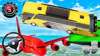 Mega Ramp Racing - Bus Impossible Driving - Bus Game Android Gameplay