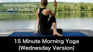 15 Minute Morning Yoga — Gentle Vinyasa — (3 of 5: Wednesday Version)