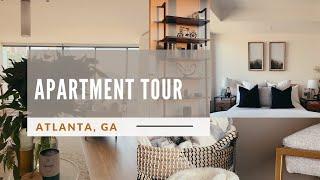 FURNISHED APARTMENT TOUR | ATLANTA, GA