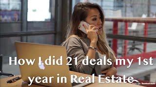 How I Completed 20+ Transactions My First Year in Real Estate