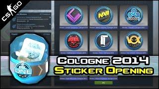 ESL One Cologne 2014 Sticker Capsule Opening! - CS:GO Legends and Challengers Update