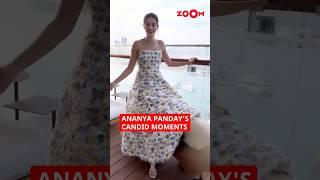 Ananya Panday's CANDID moments  #ananyapanday #shorts