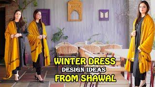 Winter Shawal Dress Design ideas 2025- Kashmiri Jacket Style Dress design Ideas @ramblewithiqra-rwi