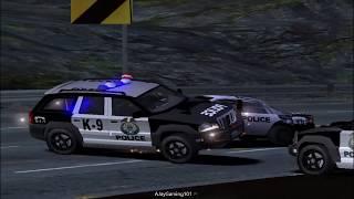 COPMIDSIZE Police Civic Cruiser Escaping POLICE CUSTODY