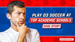 Guide to Playing D3 Soccer at Top Academic Colleges: Case Study