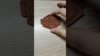 Leather Clothes Label Embossed Brand Logo Leather Jeans Patch Tag Hat Handbag Genuine  Jay  0621
