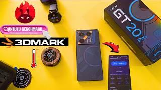 infinix GT 20 Pro Antutu Score Test with 3D Mark & Throttling Test - Performance test