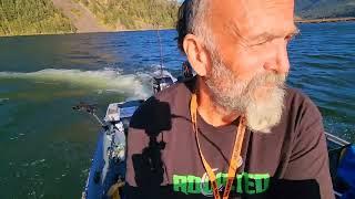 PB Chinook fishing Solo at Drano Lake