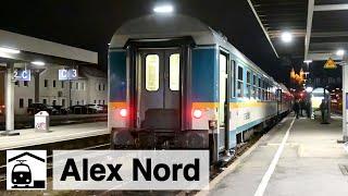 Alex adieu – der Alex Nord: Lokwechsel, Flügelung, Vereinigung