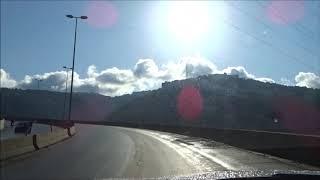 Driving: Lebanon Road Trip: From Beirut To Tarchich - With Music (2017-01-15)