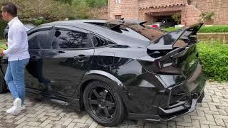 Honda Civic FC 1.5TC 2020 Black Batman 