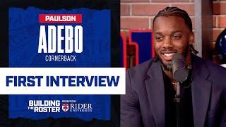 First Interview: Paulson Adebo on Bringing Physicality to the Defense | New York Giants