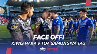 FACE OFF! KIWIS HAKA vs. TOA SAMOA SIVA TAU | One of the most incredible challenges you'll ever see.