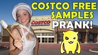 Costco Free Samples Prank