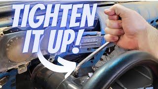 HOW TO EASILY INSTALL THE SHIFTER LINKAGE: Square Body Chevy C10 Build