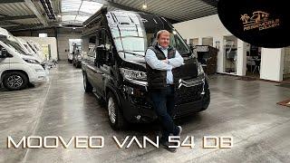 Mooveo Van 54 DB Modell 2023*Perfekt für 2 Personen*Querbett*