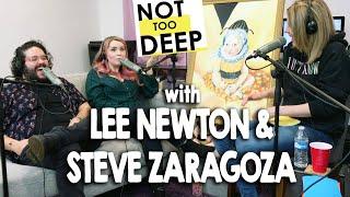 LEE NEWTON & STEVE ZARAGOZA on #NotTooDeep // Grace Helbig