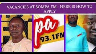 Sompa FM Opens Application For Employment - Details & More