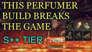 BROKEN Lightning Perfume Bottle Build Best Faith/Dex Build Elden Ring Shadow of the Erdtree (NERFED)