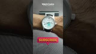 Rhythm VA1503L01 Black Leather Men's Automatic Watch