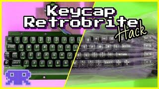 Retrobright Keys Without The Hassle? - Commodore 64/Atari 800XL {Quick Bytes™}