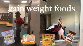 What I Eat to Gain Weight I Grocery Shop With Me