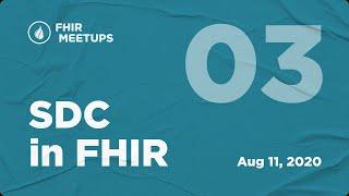 FHIR meetup®: Structured Data Capture (SDC) in FHIR®