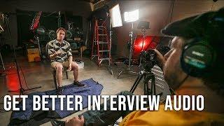 How to Get Better Interview Audio | 4 Cinematic Sound Tips