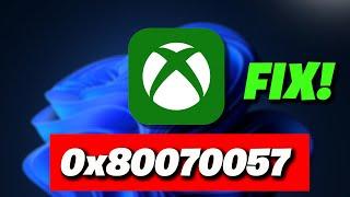 Xbox App Error Code 0x80070057 Try The Update Again On Windows 11/10 PC FIX