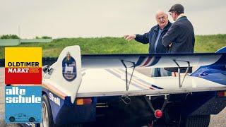 Norbert Singer und „sein“ Porsche 956 - ein Besuch in Weissach zusammen mit der Oldtimer Markt