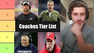 NFL Coaches Tier List (where does each head coach rank?)