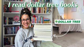 Reading Dollar Tree books for an entire week＄ *haul + reading vlog*