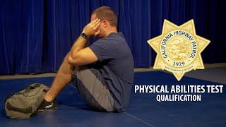 CHP Physical Abilities Test (PAT) Qualifications Overview