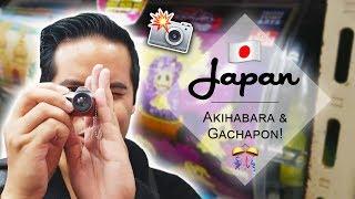 Pokemon gashapon and UFO catchers in Akihabara Japan! | Crane Couple in Japan Ep 7