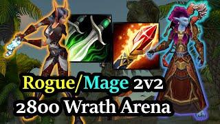 2800 Rogue/Mage 2v2 Wrath Classic - Season 6