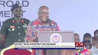 Akufo-Addo mistakenly called his government the "Akufo-Addo and Mahama government". #ElectionHQ