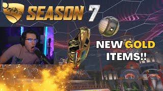 Is this the BEST Rocket Pass EVER?? Season 7 Showcase- New Rocket Pass, Car, Map, Rewards, and more!