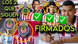 LOS 2 REFUERZOS QUE SIGUEN EN ANUNCIARSE EN CHIVAS 2025