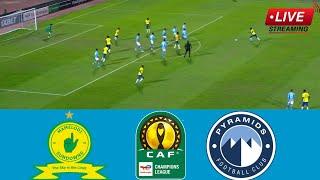 Mamelodi Sundowns vs Pyramids LIVE Today's Final Match | CAF Champions League 2024-25 Finals